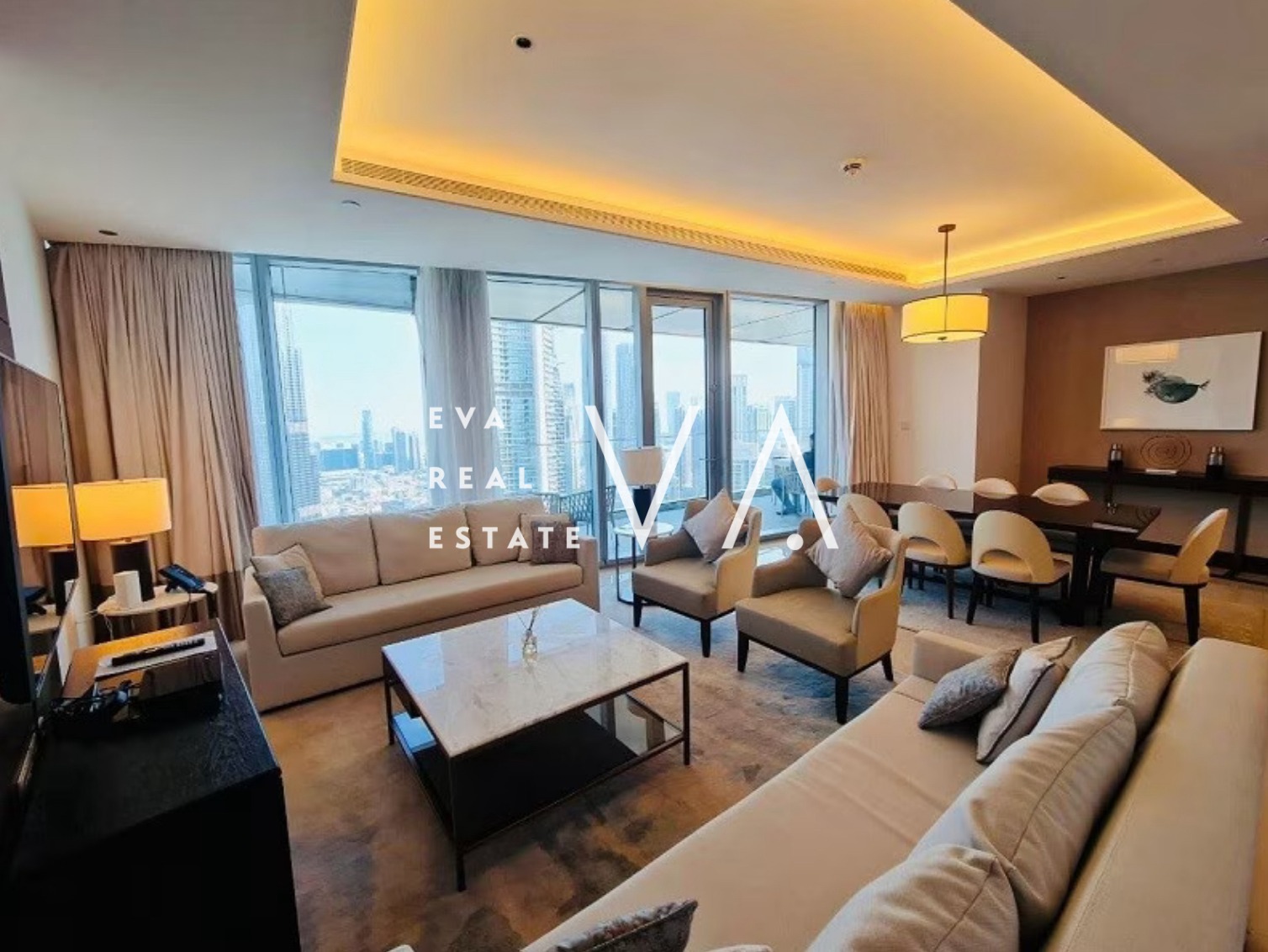 High Floor | Burj and Fountain View | 3 Bed + maid