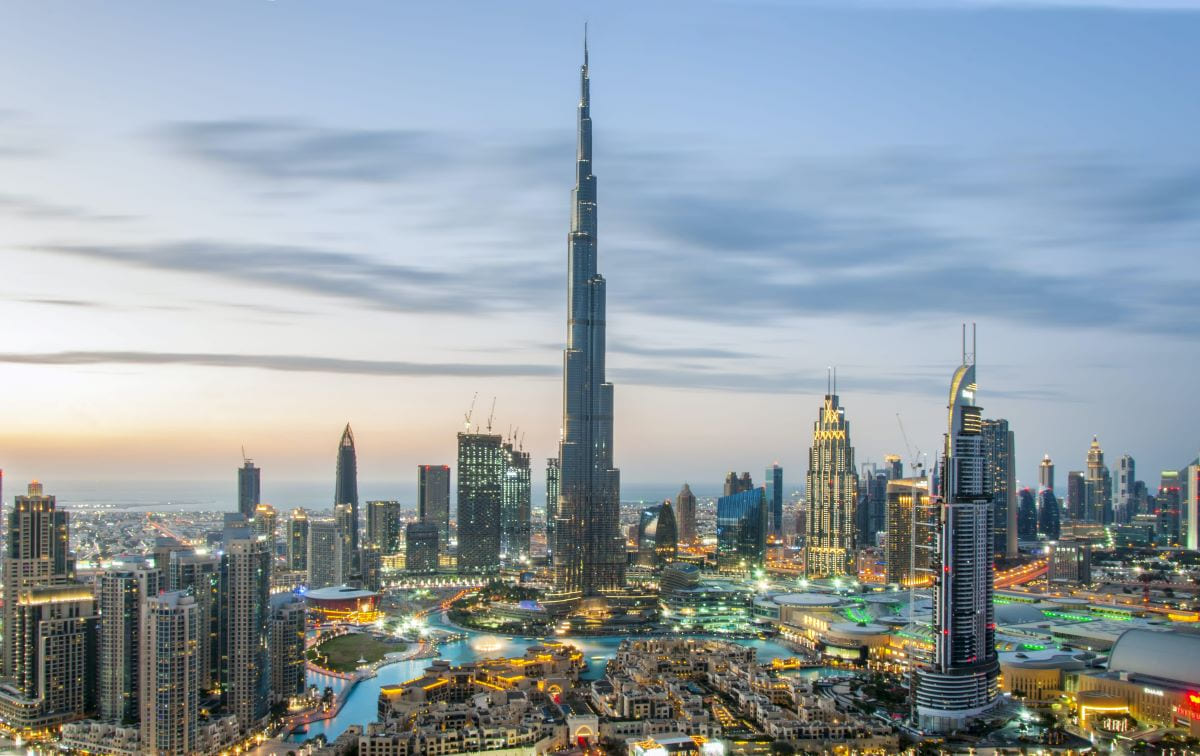 Downtown — самый оживленный район Дубая