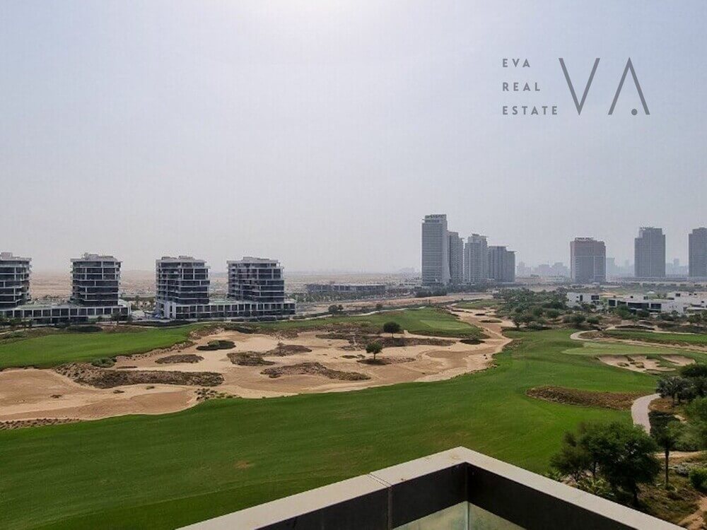 Golf Course View | 2 BR plus Maids | Rented